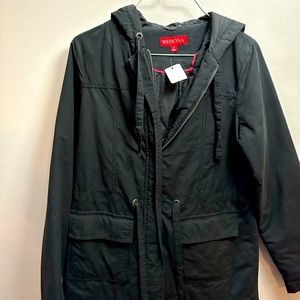 Merona Dark Gray Jacket. Lightly lined. Size S